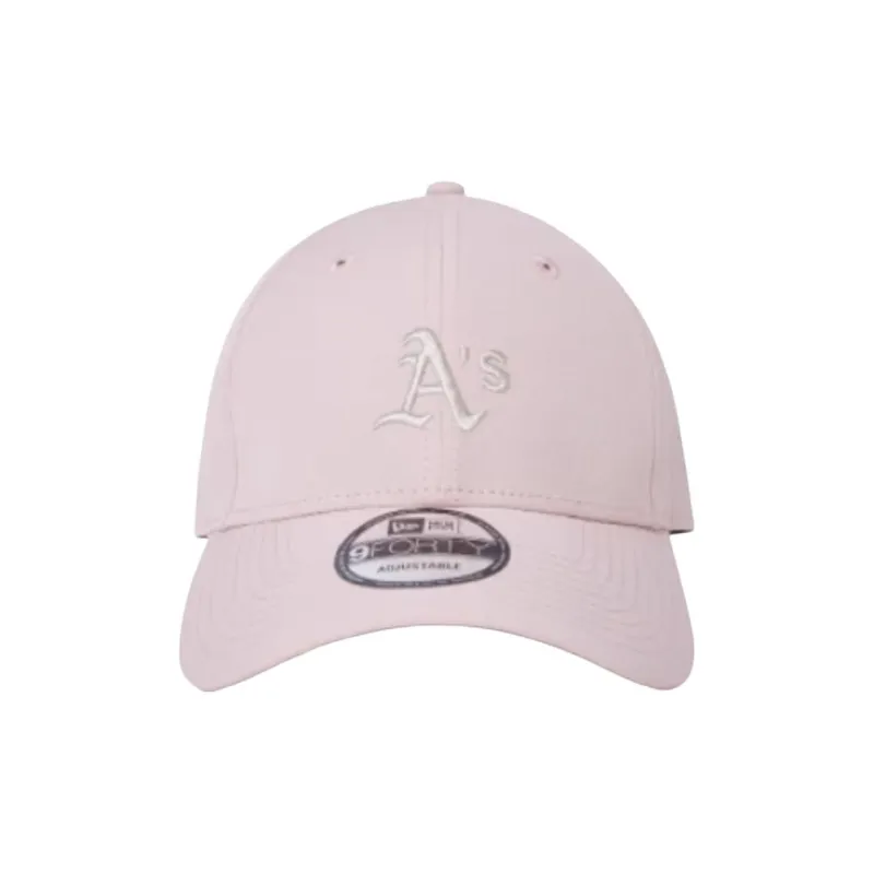 New Era Blended Fabric Consisting Of Cotton Elastane Polyamide Linen And Polyester. Baseball Caps Unisex Rose-1