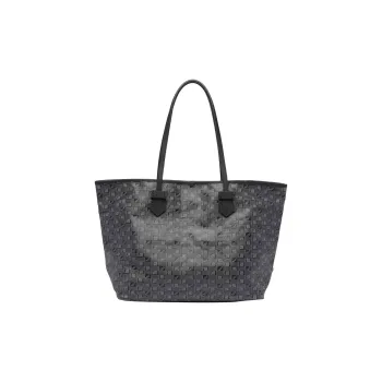 MOREAU Calfskin Tote Bag Shopping Bag Shoulder Bags Women's Black