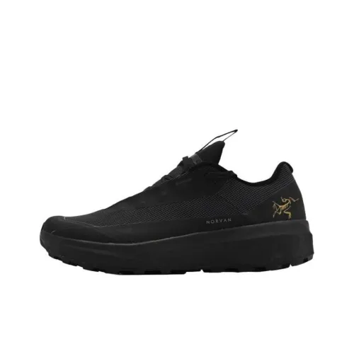Arcteryx Anti Slip Wear Resistant Low Top Running Shoes Men's Black