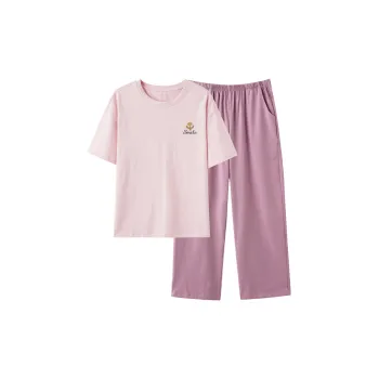 GOSO Pajama Set Women's Bean Pink