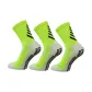 Crew Soccer Socks, Neon Green 3 Pack
