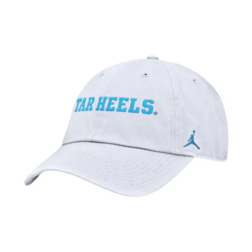 Jordan 100% Cotton Baseball Caps Men's White
