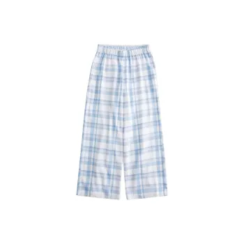Hollister Pajama Pants Women's Light Blue