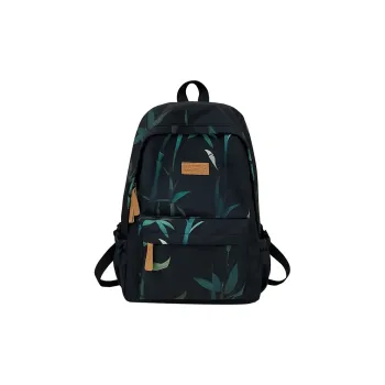 MOK Polyester Backpack Regular Unisex Black/White