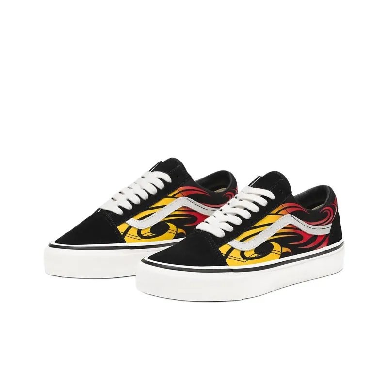 Vans Old Skool 36 Lx Warped Tour Black Flame-1