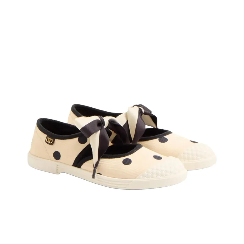 Valentino BAY BY BAY Casual Single Shoes Women's Beige-2