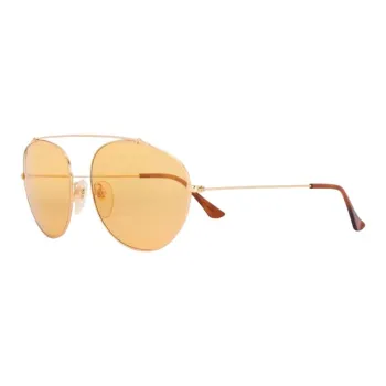 Retrosuperfuture Metal Aviator Sunglasses Women's Gold