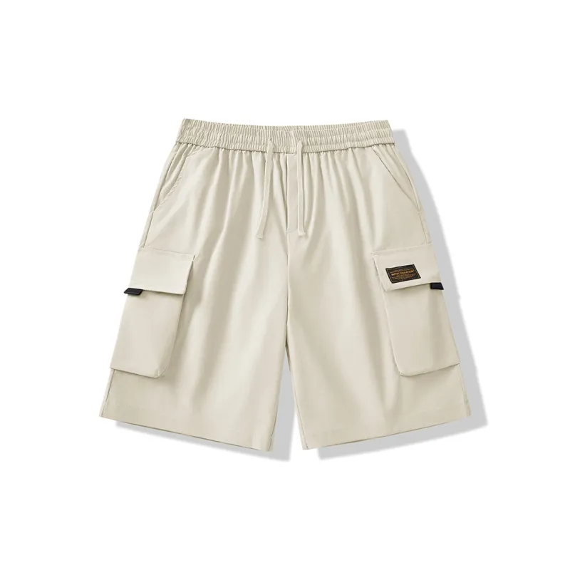 Warrior Huichao Riding The Wind Collection Cargo Shorts Unisex-8