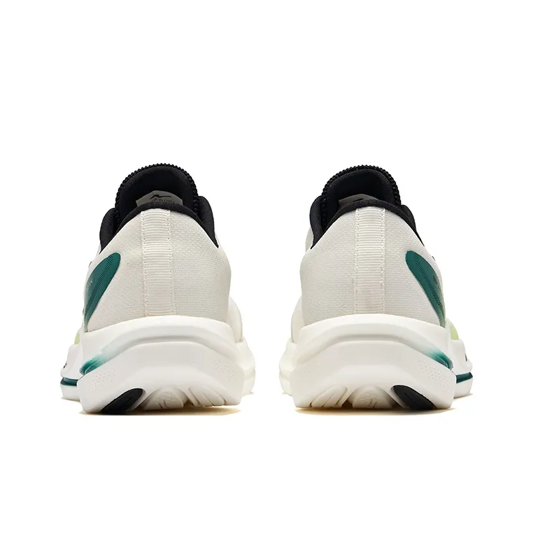 Erke Water Float 6MAX Rebound Lightweight Breathable Low Top Training Running Shoes Men's Microcrystal White Jet Black-3