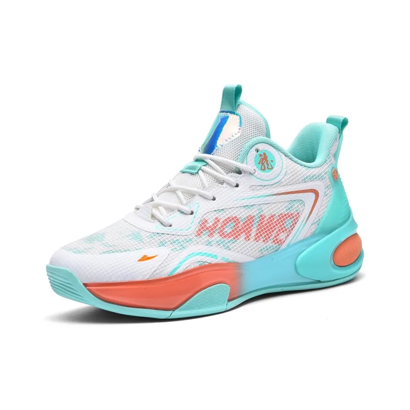 Kuding Cushioning Anti-Slip And Wear-Resistant Rebound Mid-Top Slightly Noisy From Friction Basketball Shoes Unisex-6