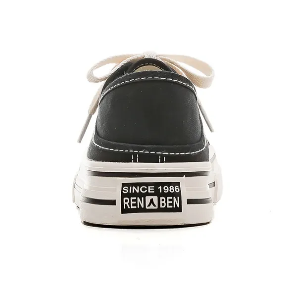 RENBEN Abrasion Resistant, Breathable, Lightweight Low Top Canvas Shoes Women's-4