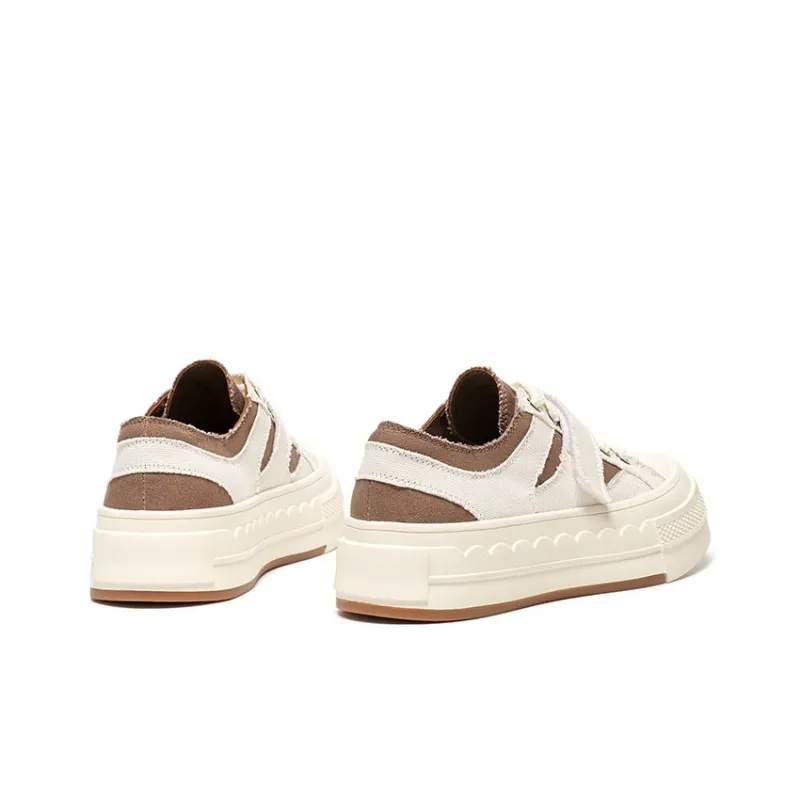 Beau Today Slip-Resistant Cushioning Abrasion-Resistant Low-Top Skateboard Shoes Women's-9