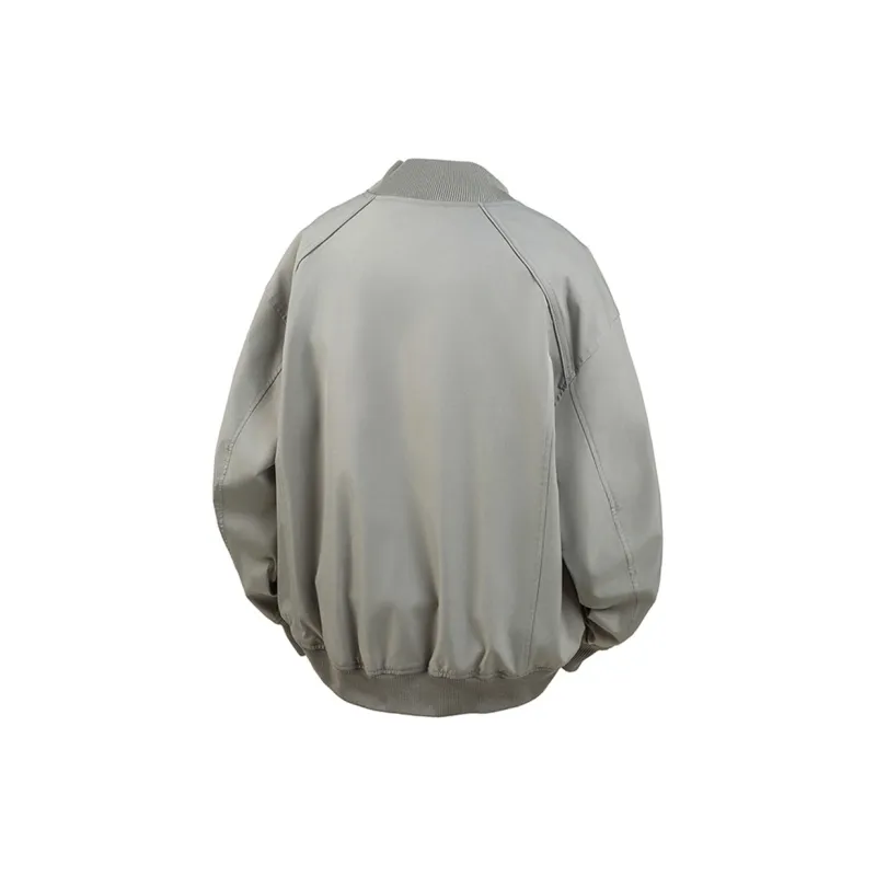 Jeep Long-Sleeved Zip Closure Stand Collar Flight Jackets & Coats Unisex-8