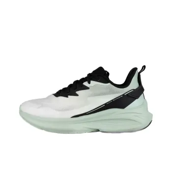 Anta Cloud Trail Cushioning Lightweight Wear Resistant Low Top Sprint Running Shoes Men's White Green