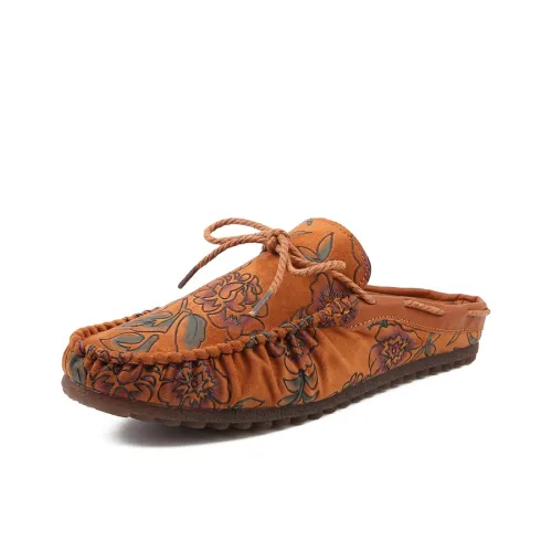 KUPE Abrasion Resistant Wrap toe Slippers Men's