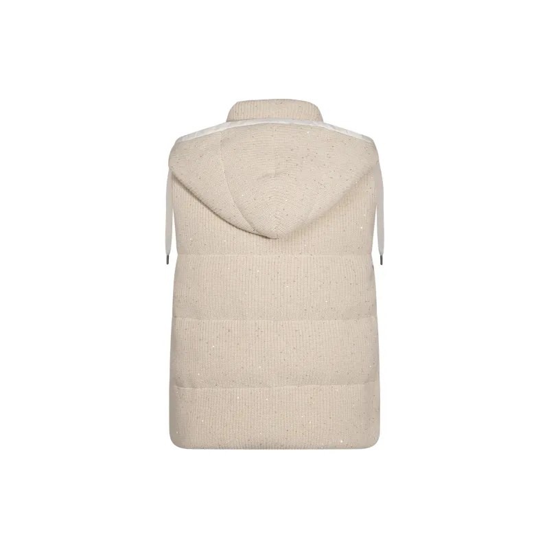 Brunello Cucinelli Drawstring Knitted Gilet-1