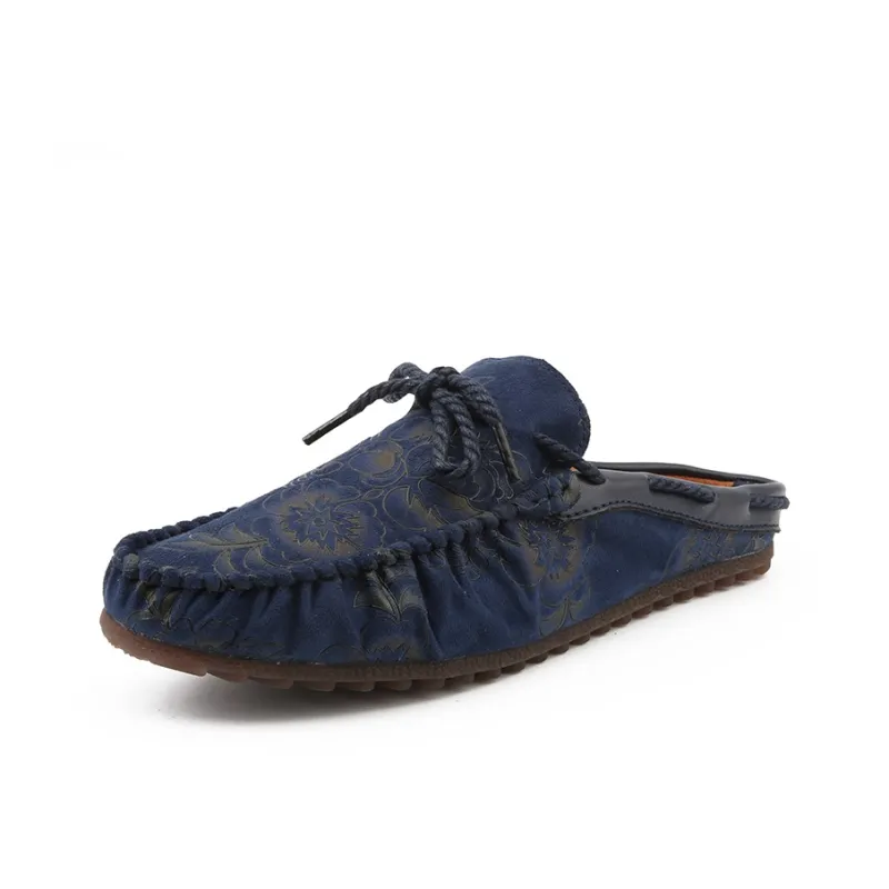 KUPE Abrasion-Resistant Wrap-toe Slippers Men's-6