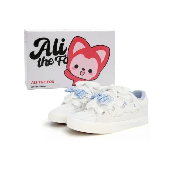 ALI THE FOX Balanced Wear Resistant Lightweight Slip Resistant Low Top Skateboard Shoes Women's