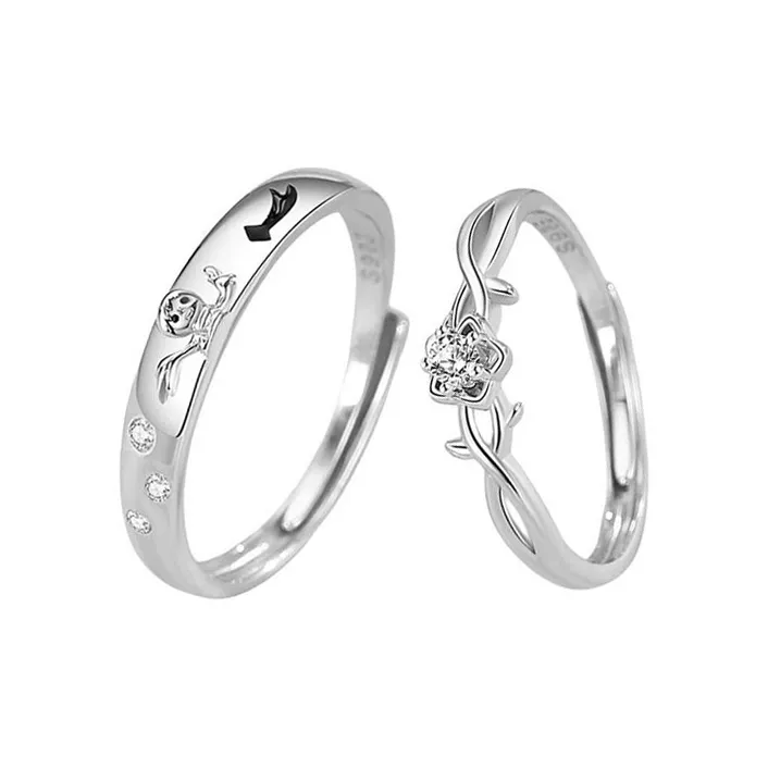 CHIC ZONE Niche Premium Feel Rings Unisex-0