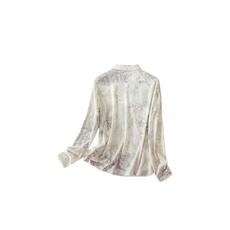 IHIMI T Shirt Women's Light Beige-2