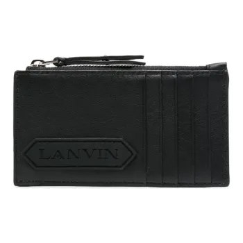 Lanvin Lambskin Card Holder Card Holder Men's Black