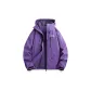 Purple Single Windbreaker Jacket