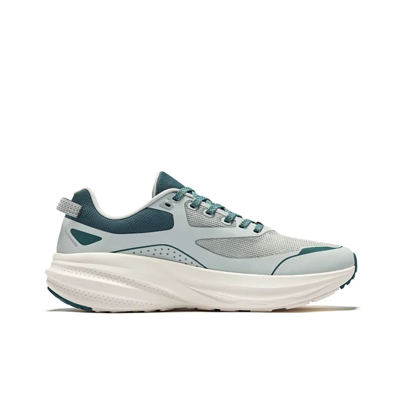 Erke Vertical And Horizontal 1.0 Running Shoes Men Low Top Gravel Pine Green-1