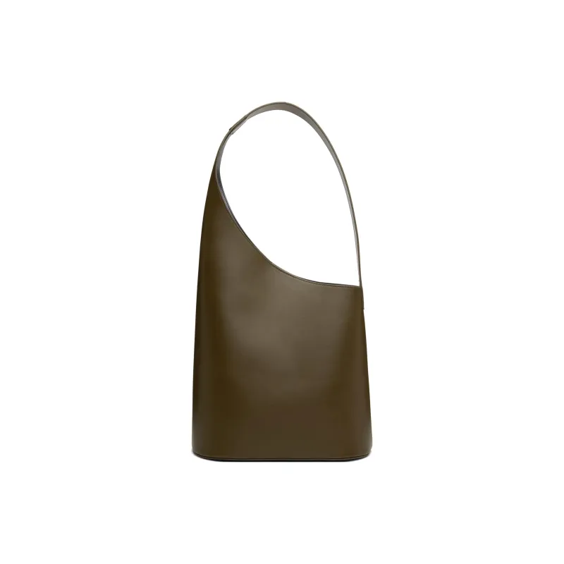 AESTHER EKME Calfskin Shoulder Bag Women's Khaki-0