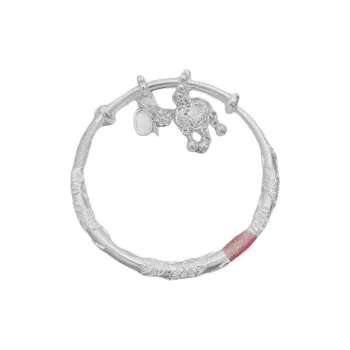 AITAO 999 Fine Silver Sterling Silver Bracelets Women's