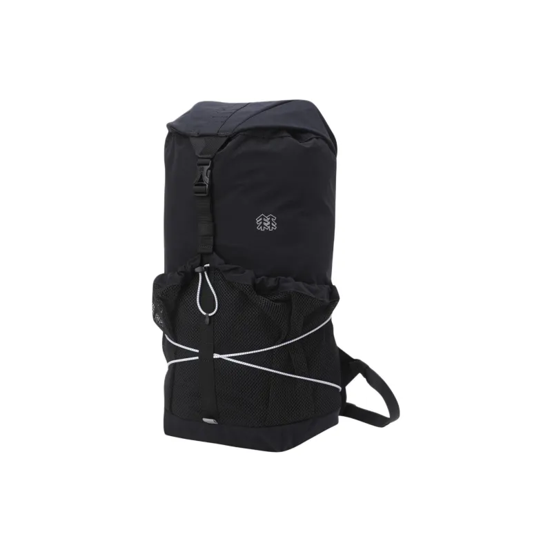 KOLON SPORT Nylon Outdoor Mountaineering Bag Backpack Unisex Black-0
