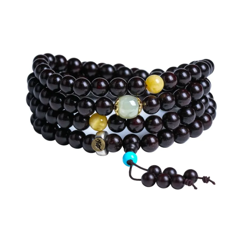 GUMUJIANG Pterocarpus Wooden Bracelets Unisex-13