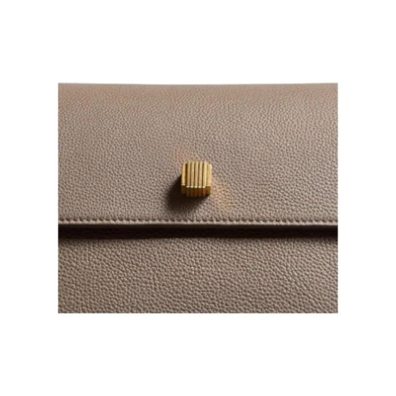 KHAITE Calfskin Handbag Women's Elephant Stone Texture-4