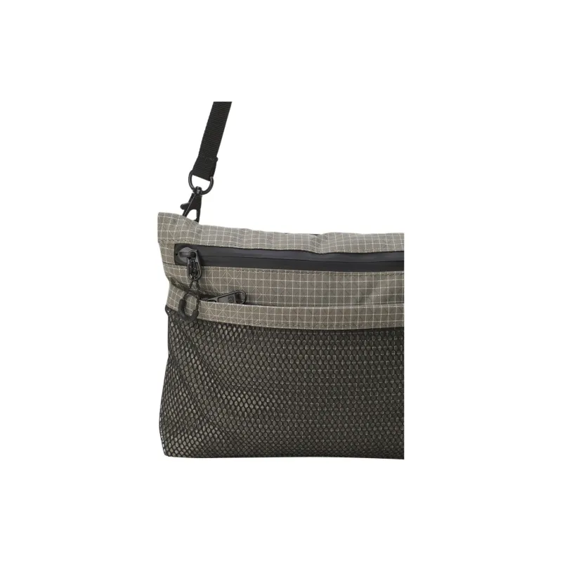KOLON SPORT Nylon Shoulder Bag Unisex Dark Beige-3