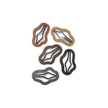 Like A Dream Leather Hair Clips Women's