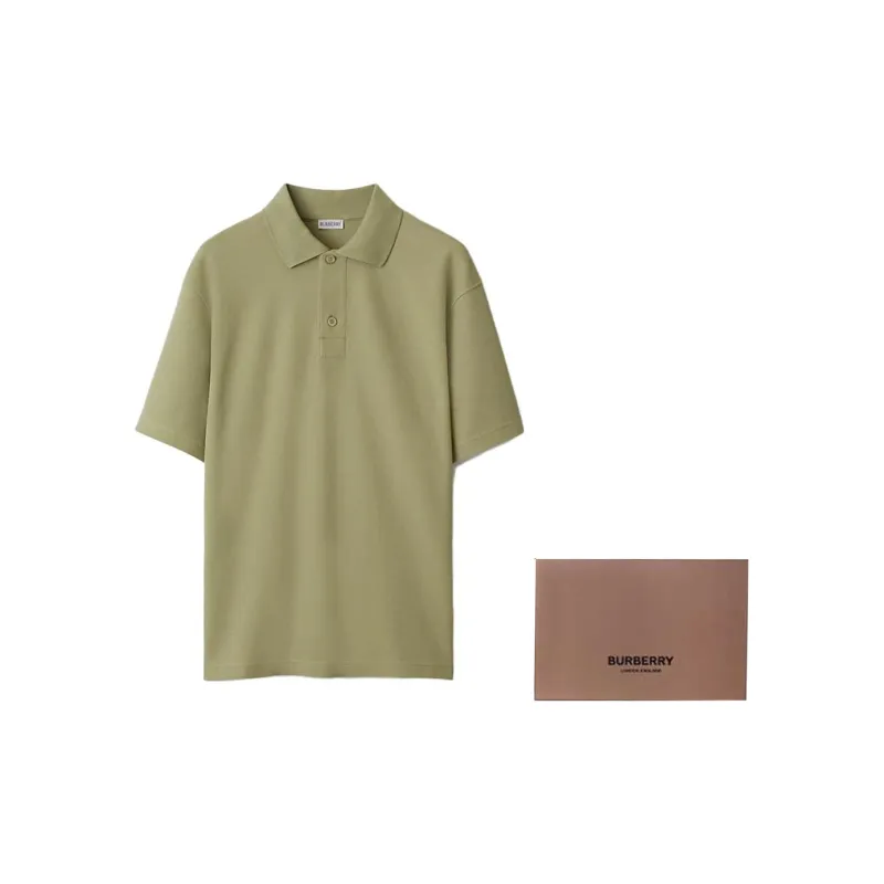 Burberry Piqué weave Cotton Polo Shirt-4