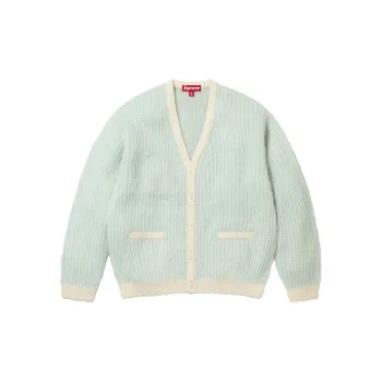 Supreme 2 Tone Mohair Cardigan