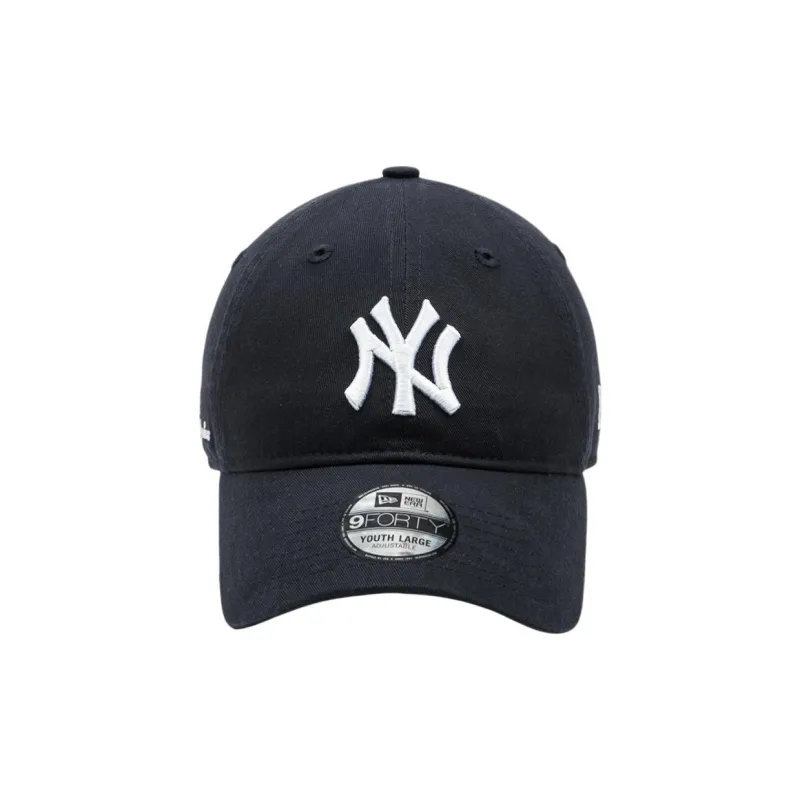 New Era Cotton Baseball Caps Kids' Blue-1