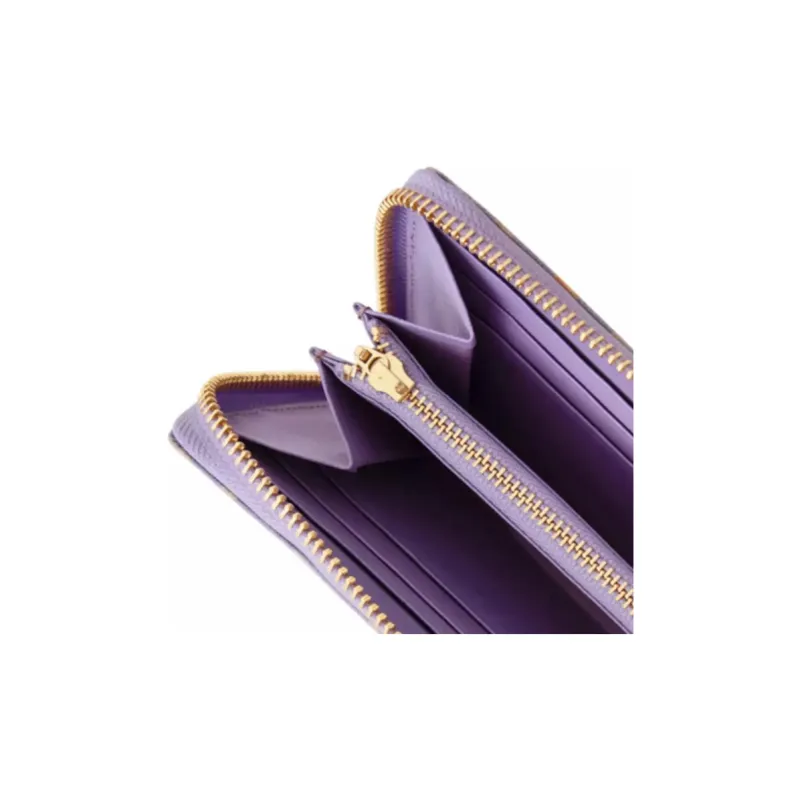 Disney Cotton And PVC Blend Wallet Women's Purple-4
