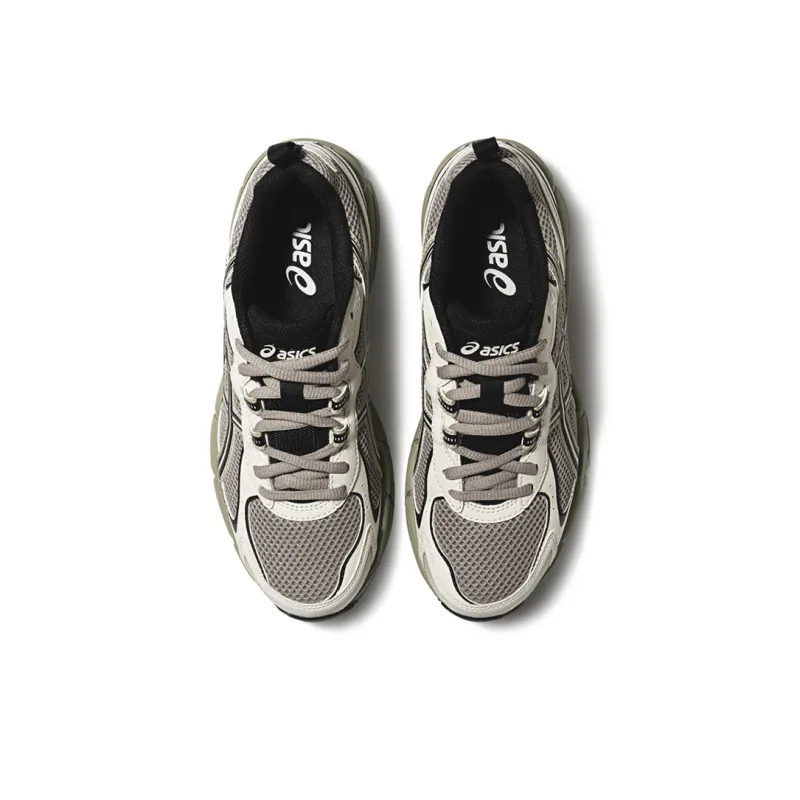 Asics Anti-Slip Wear-Resistant Low-Top Running Shoes Women's Gray Black-3