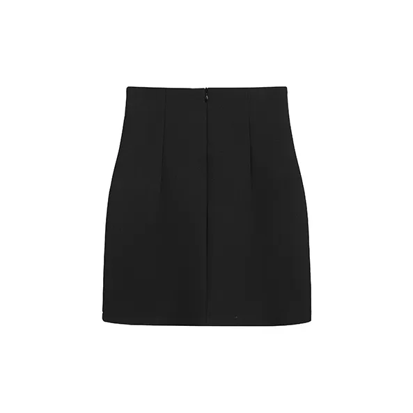 PAIN OR PLEASURE Casual Short Skirts Women's Black-1