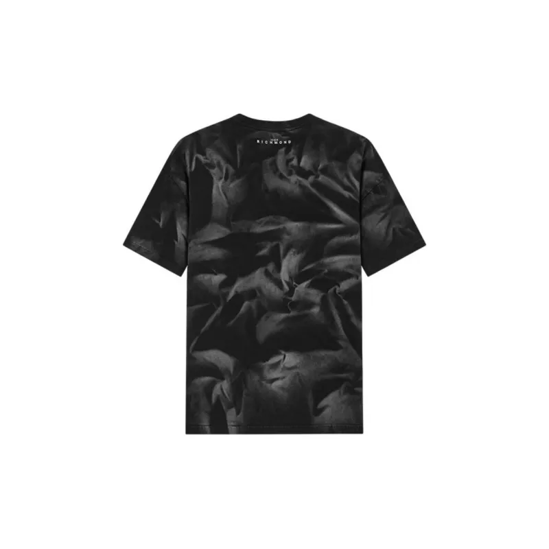 JOHN RICHMOND SS25 T-Shirt Men's Black White-1