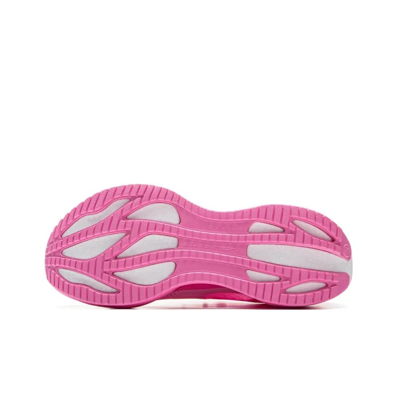 LiNing Super-Light 22 Cushioned Slip-Resistant Abrasion-Resistant Breathable Low-Top Running Shoes Women's Rose Red-6