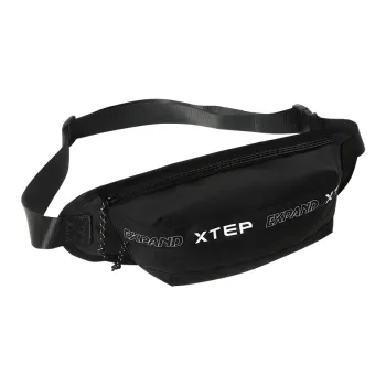 XTEP Fabric Fanny Pack Regular Unisex Black/White