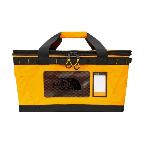 THE NORTH FACE BASE CAMP Polyester Handbag Medium Size Unisex Yellow & Black