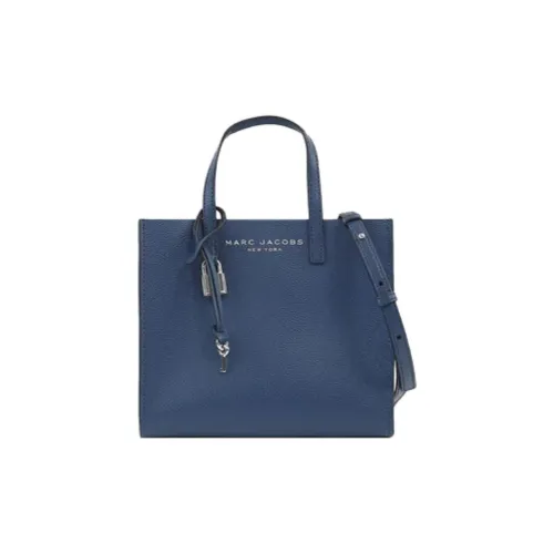 MARC JACOBS Leather Tote Bag, Shopping Bag, Shoulder Bag, Crossbody Bag, Handbag Mini Women's Blue