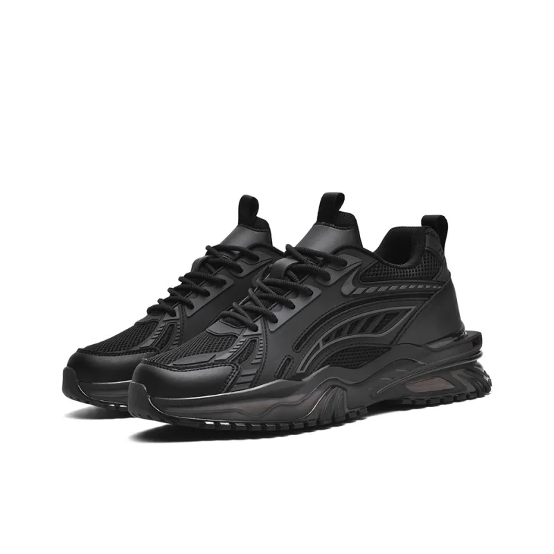 OFFER-AITR Cushioned Slip-Resistant Abrasion-Resistant Low-Top Chunky Sneakers Men's-2
