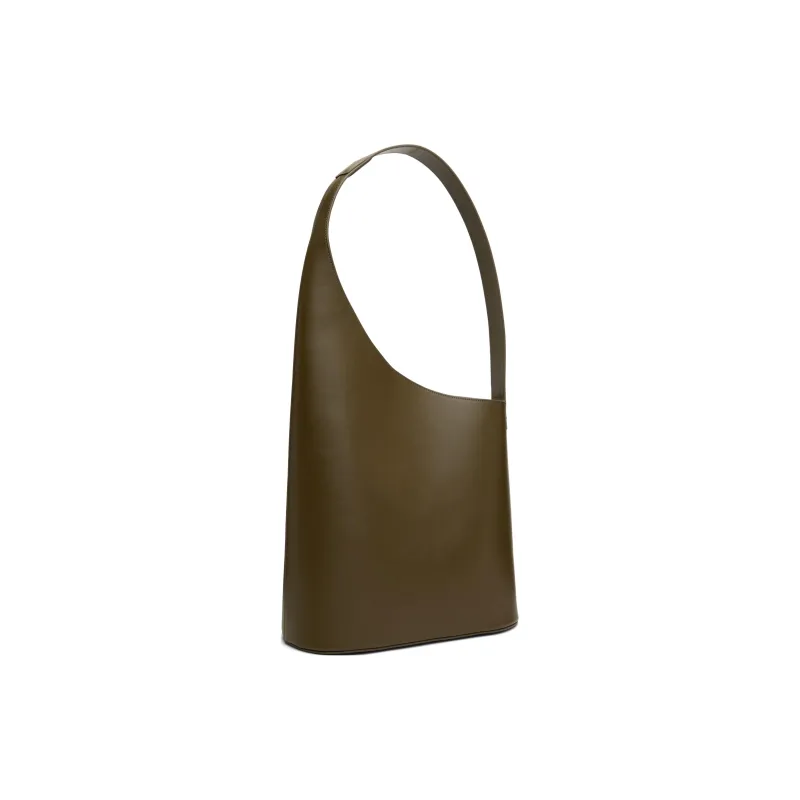 AESTHER EKME Calfskin Shoulder Bag Women's Khaki-1