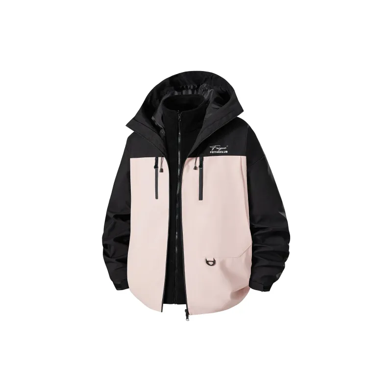 Feiyue Water-Resistant Windproof Warm Water-Repellent Windbreaker Jacket Unisex-17