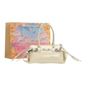 BRINCH PU One Shoulder Handbags Regular Women's Black Khaki/Pink/Ecru