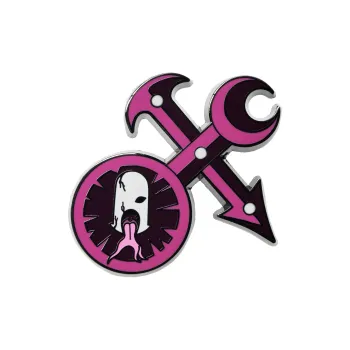 STARFORGED Slaanesh's Seal Color Enamel Brooch Star Casting Warhammer 40K Force Badges